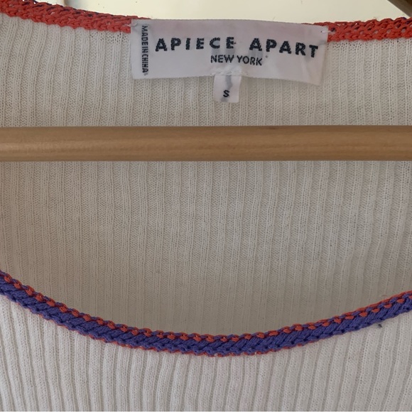 Apiece Apart knit top with sweet detail - Picture 2 of 6